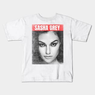 Queen Sasha urban bw Kids T-Shirt